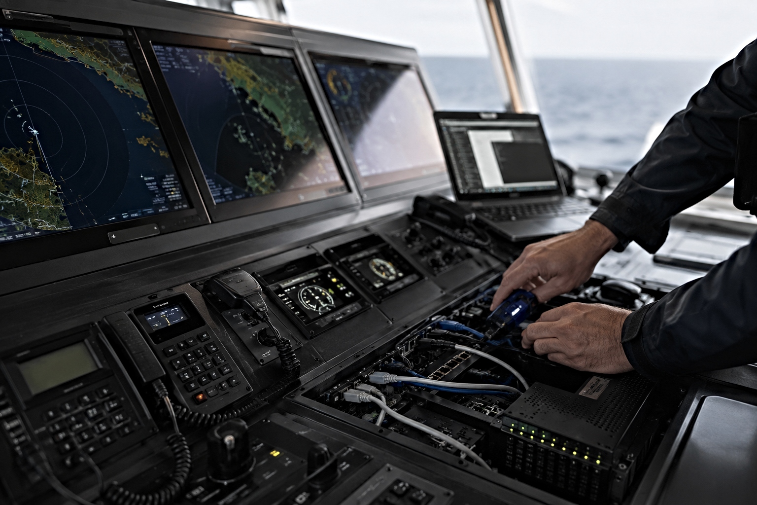 Maritime cyber risk and communications audit